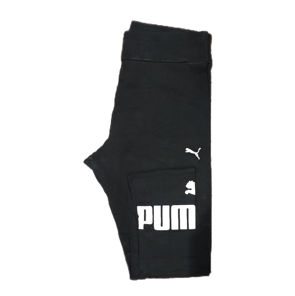 PUMA Women's Black Logo Leggings